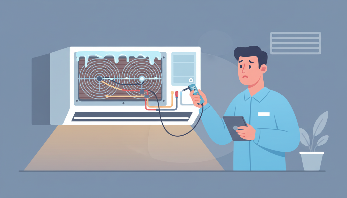AC Running but Not Cooling? 12 Likely Causes (And How to Fix Them) header image