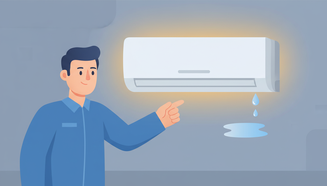 Why Does My Mini-Split Leak Water Indoors? header image