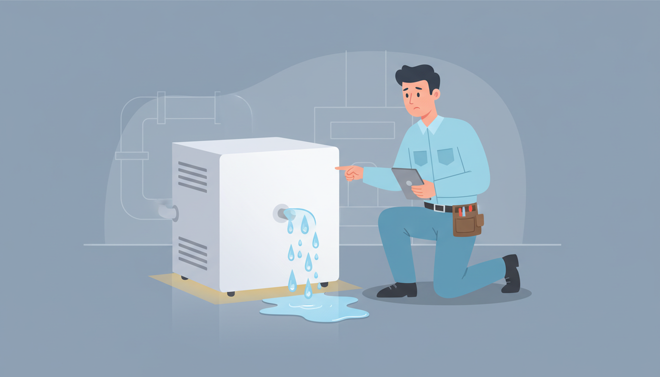 Why Is My HVAC System Leaking Water? header image