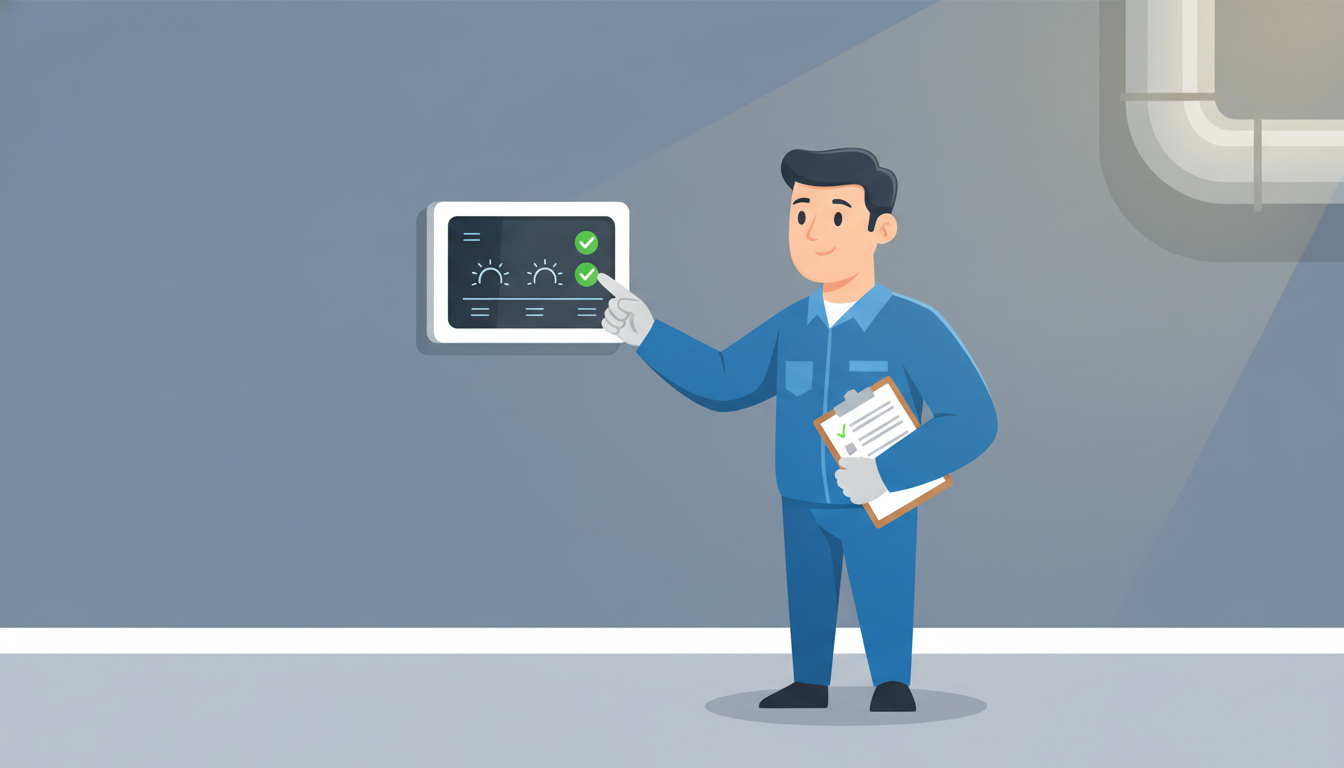 What to Check After Replacing a Thermostat: Complete Verification Guide header image