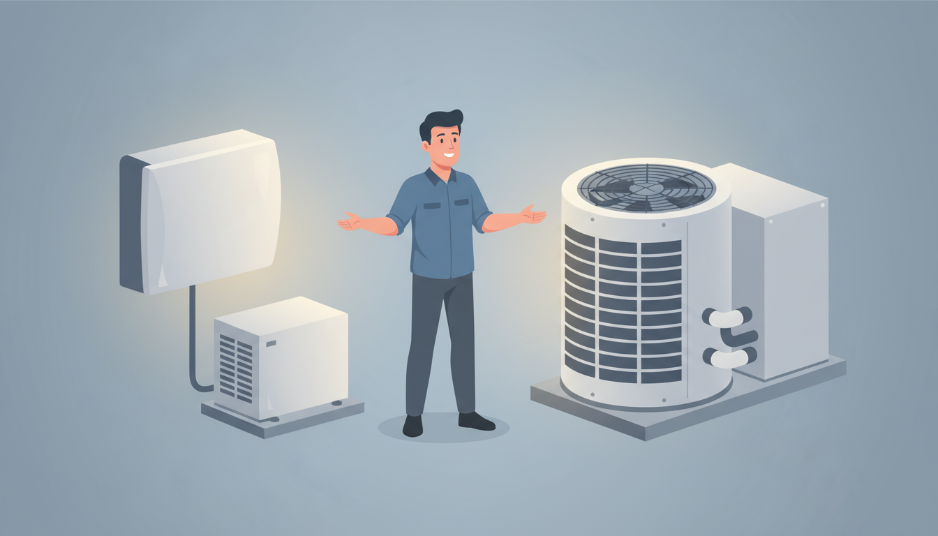 Are Mini-Split Repairs Different From Central AC Repairs? header image