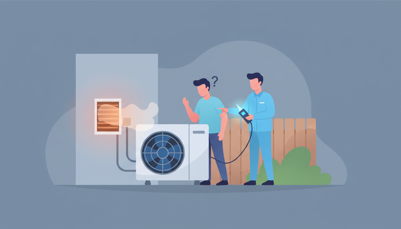 Why Is My AC Outdoor Unit Running but the Indoor Air Is Warm? header image