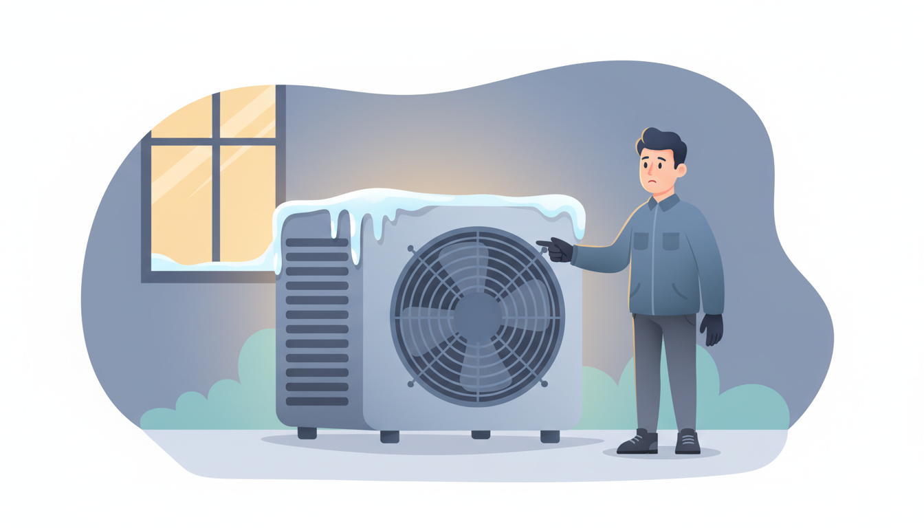 Can You Keep Running a Heat Pump That's Frozen? header image