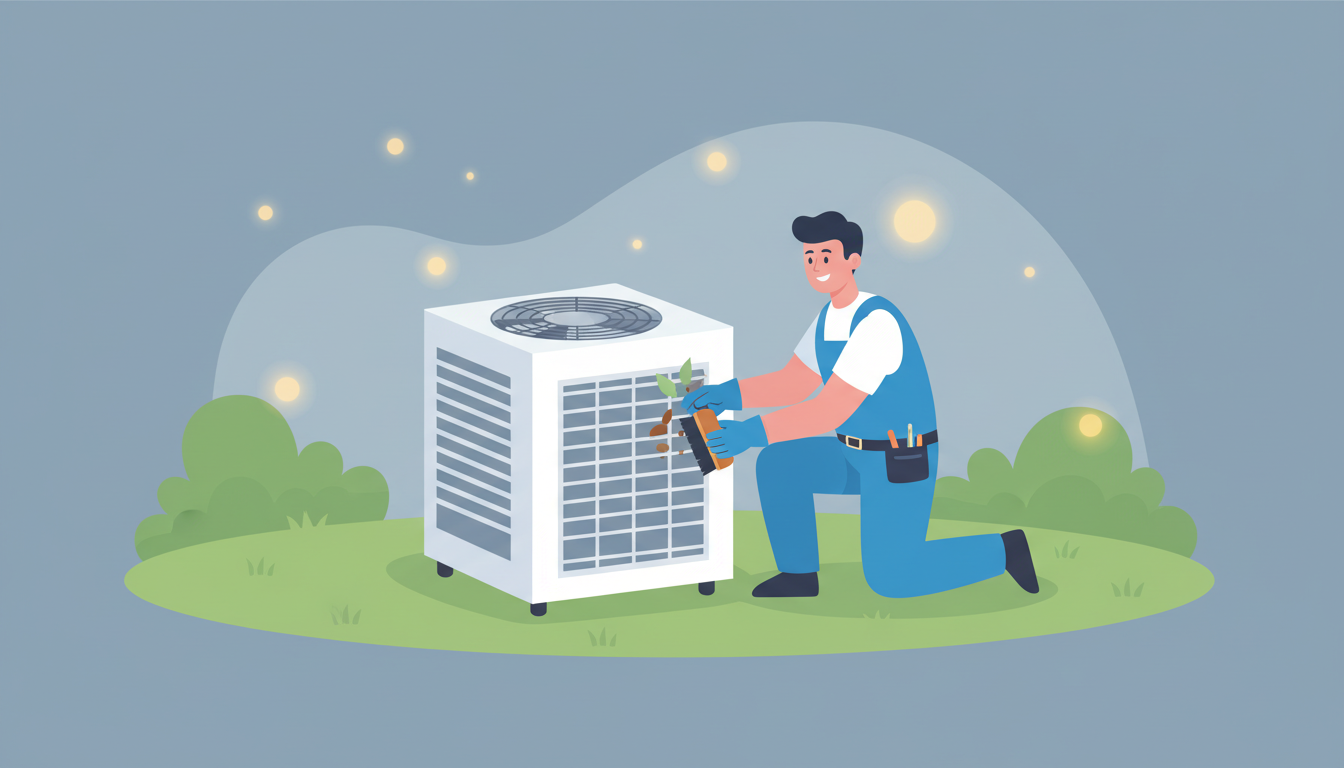 How to Keep Your Outdoor AC Unit Clear and Efficient: A Complete Guide header image