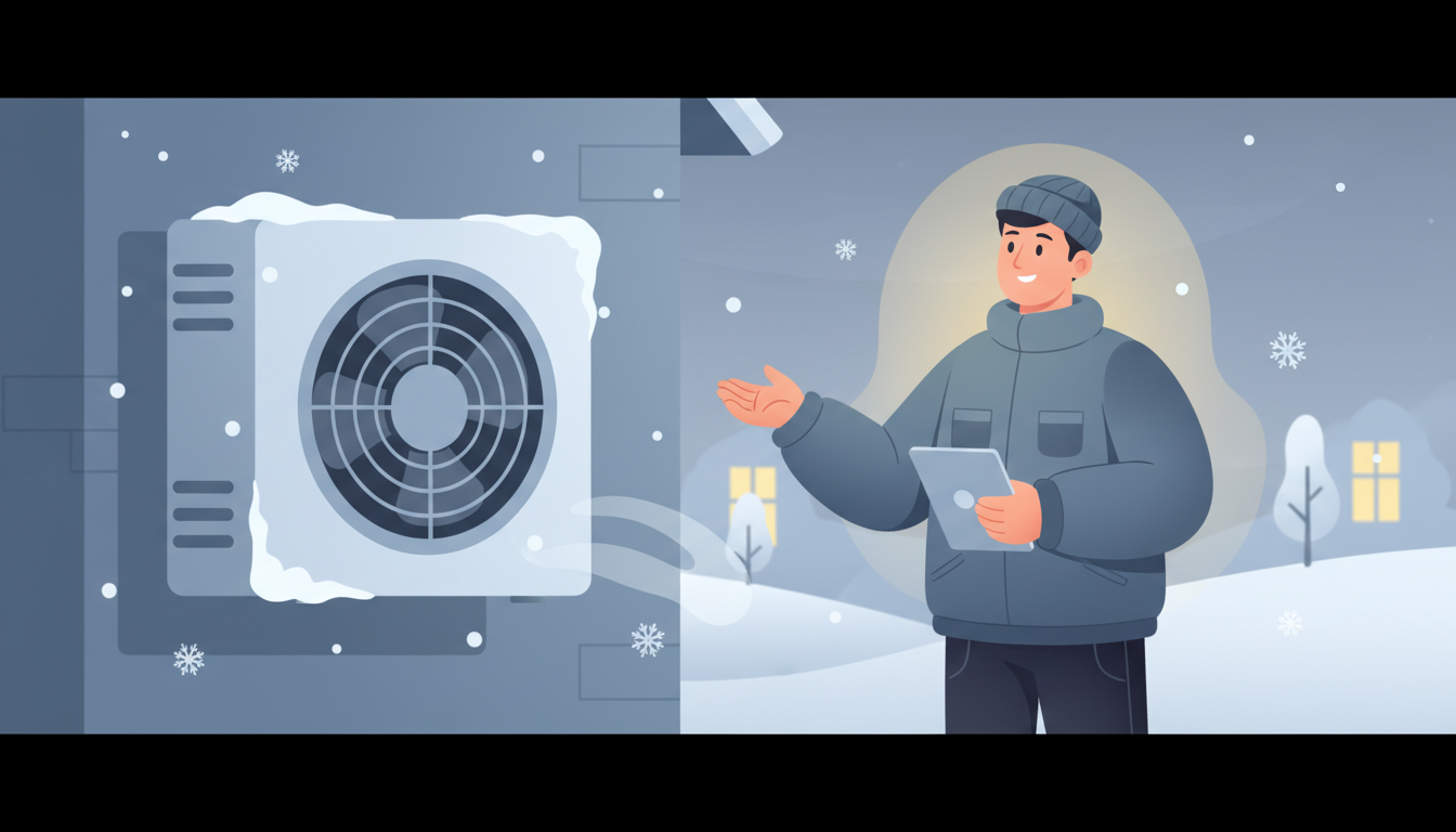 Heat Pump Stuck in Defrost Mode? Here's What It Means (And How to Fix It) header image