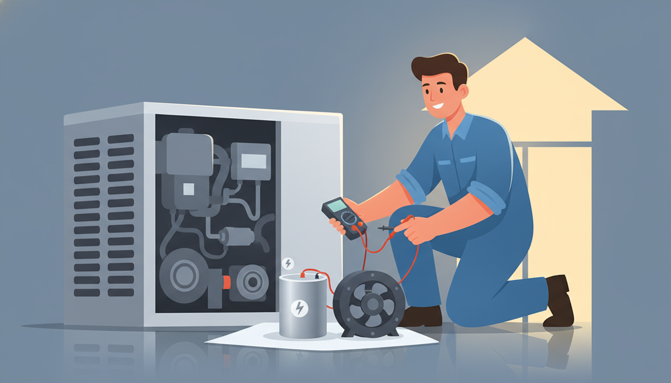 Capacitor Problem vs Motor Problem: How to Tell the Difference in Your HVAC System header image