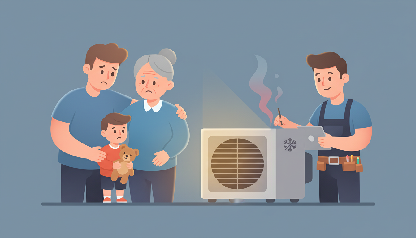 How to Protect Pets, Kids, and Seniors During an HVAC Breakdown header image