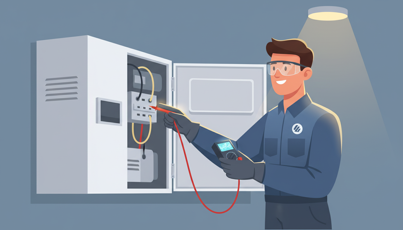How a Technician Tests HVAC Electrical Components Safely header image