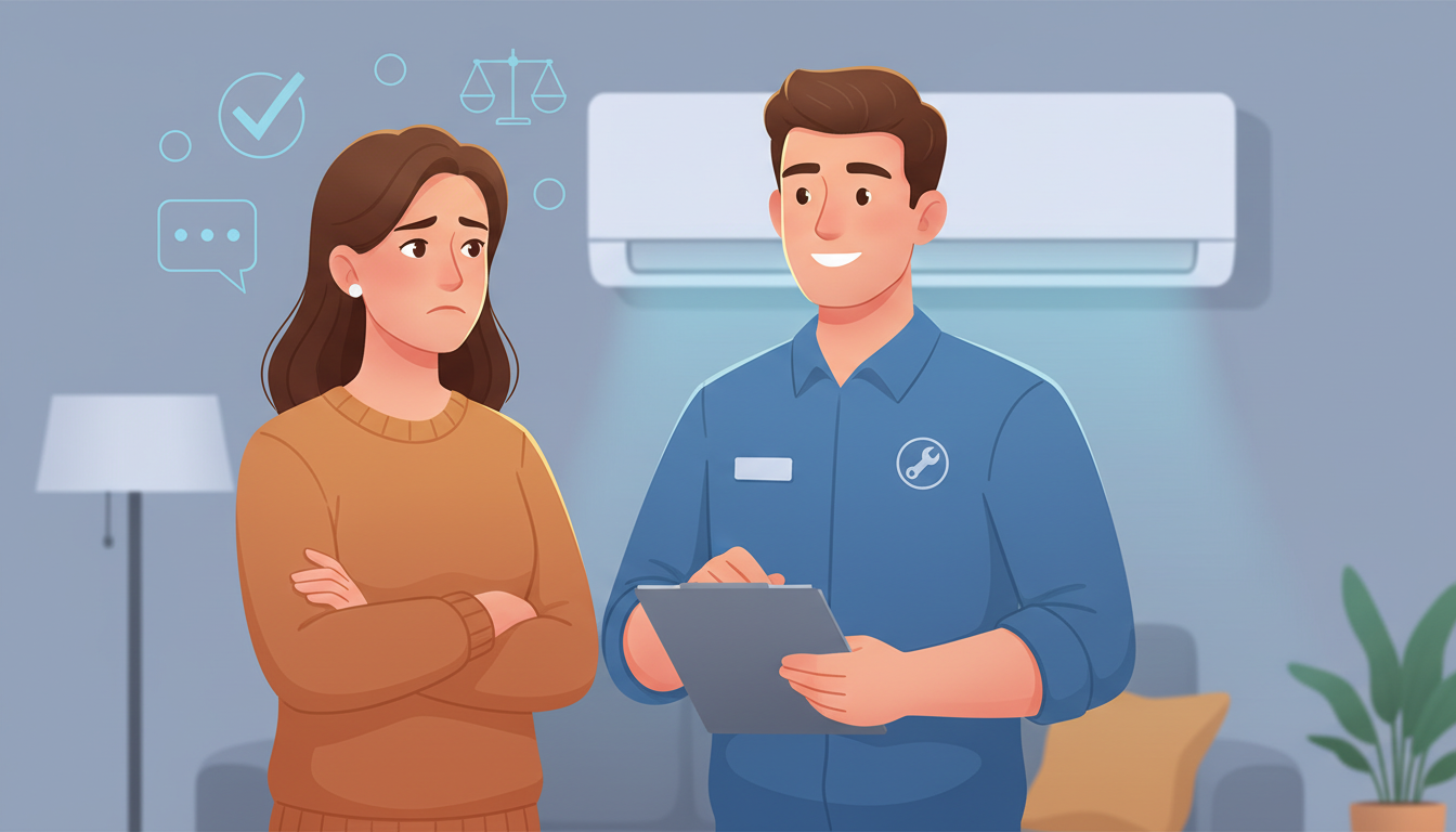 How to Handle Disputes Over a Bad HVAC Repair: Your Complete Action Guide header image