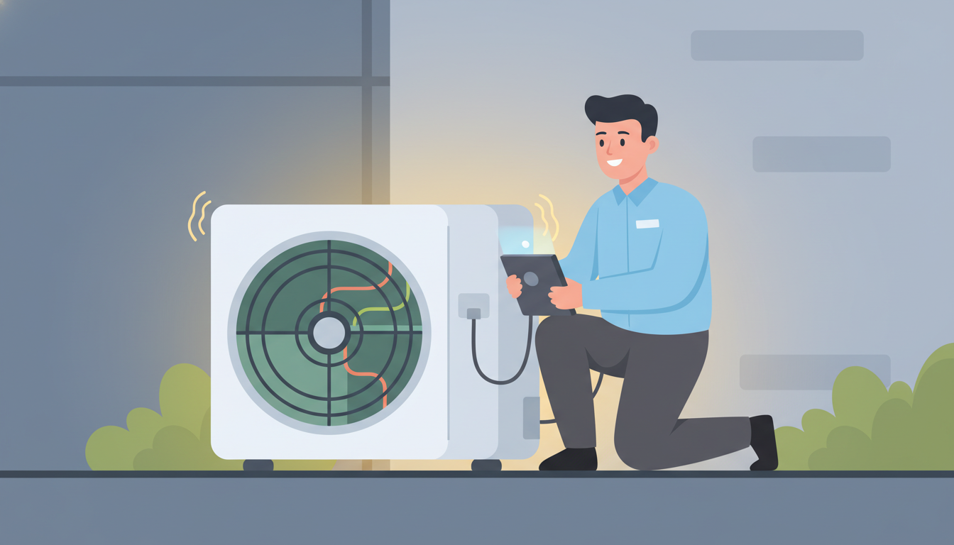 Why Your Condenser Unit Hums but Won't Start (And How to Fix It) header image