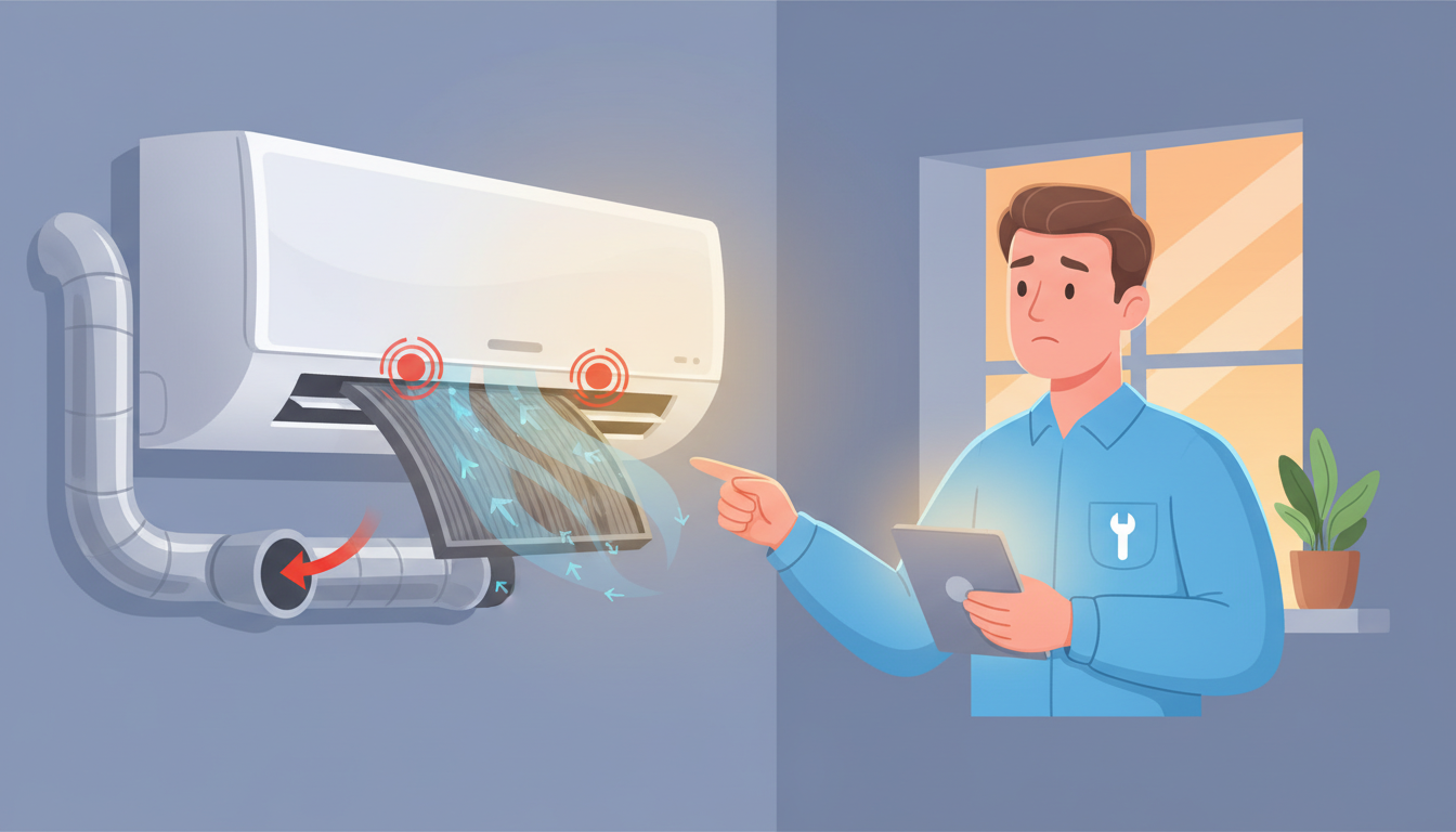 Why Is My AC Blowing Hardly Any Air? 8 Causes & How to Fix It header image