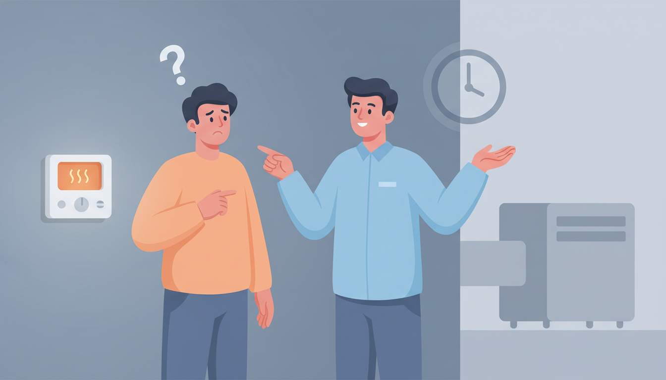 Why Does My HVAC System Turn On at the Wrong Time? header image