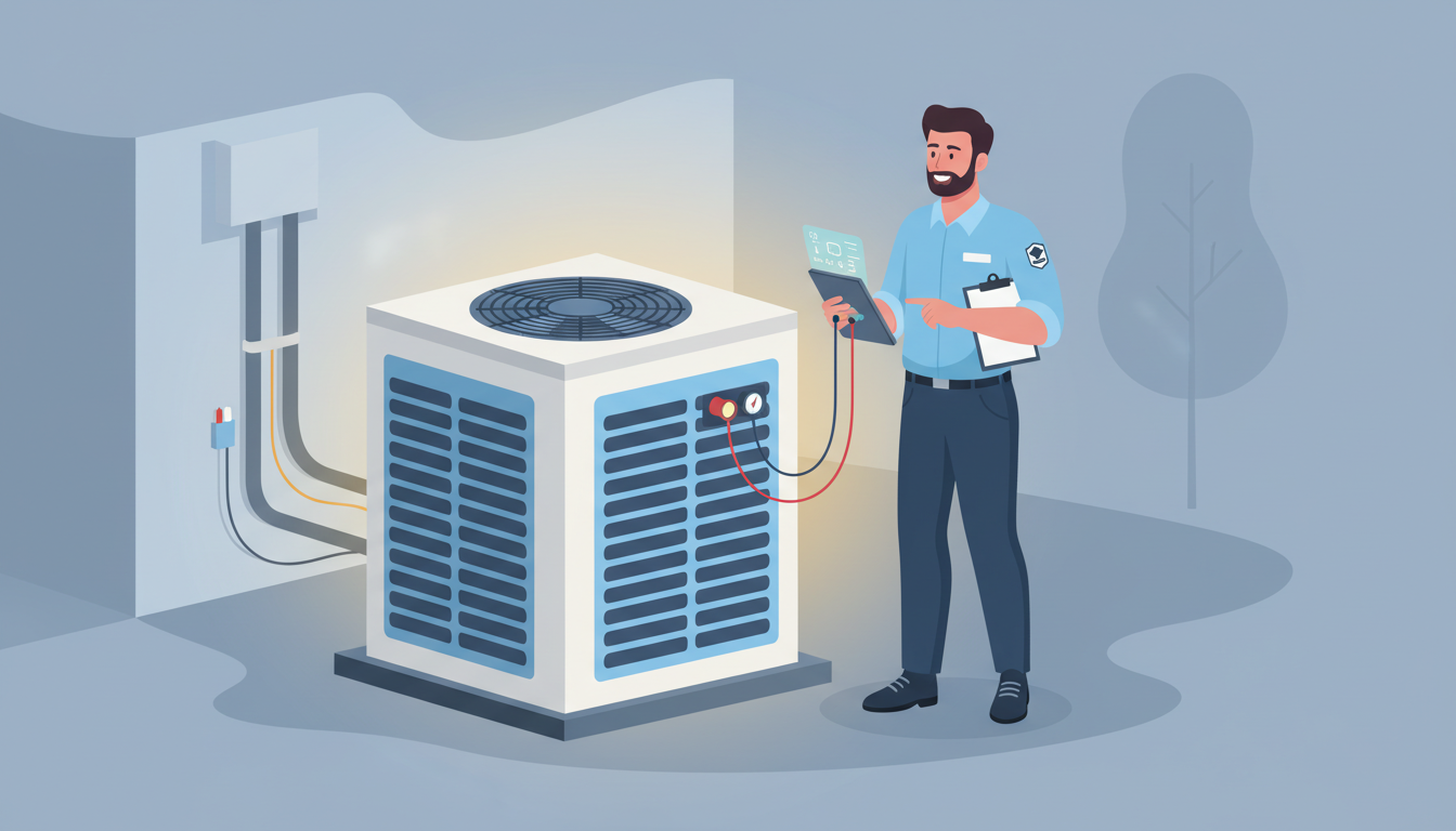 What a Technician Checks During Central AC Repair: Complete Inspection Guide header image