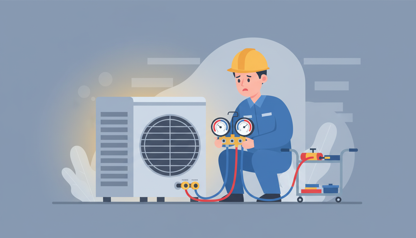 What Happens When an AC Is Overcharged or Undercharged? header image