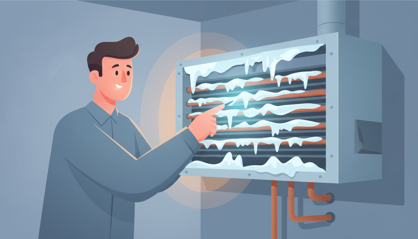 Frozen Evaporator Coil? What It Means and What to Do Next header image
