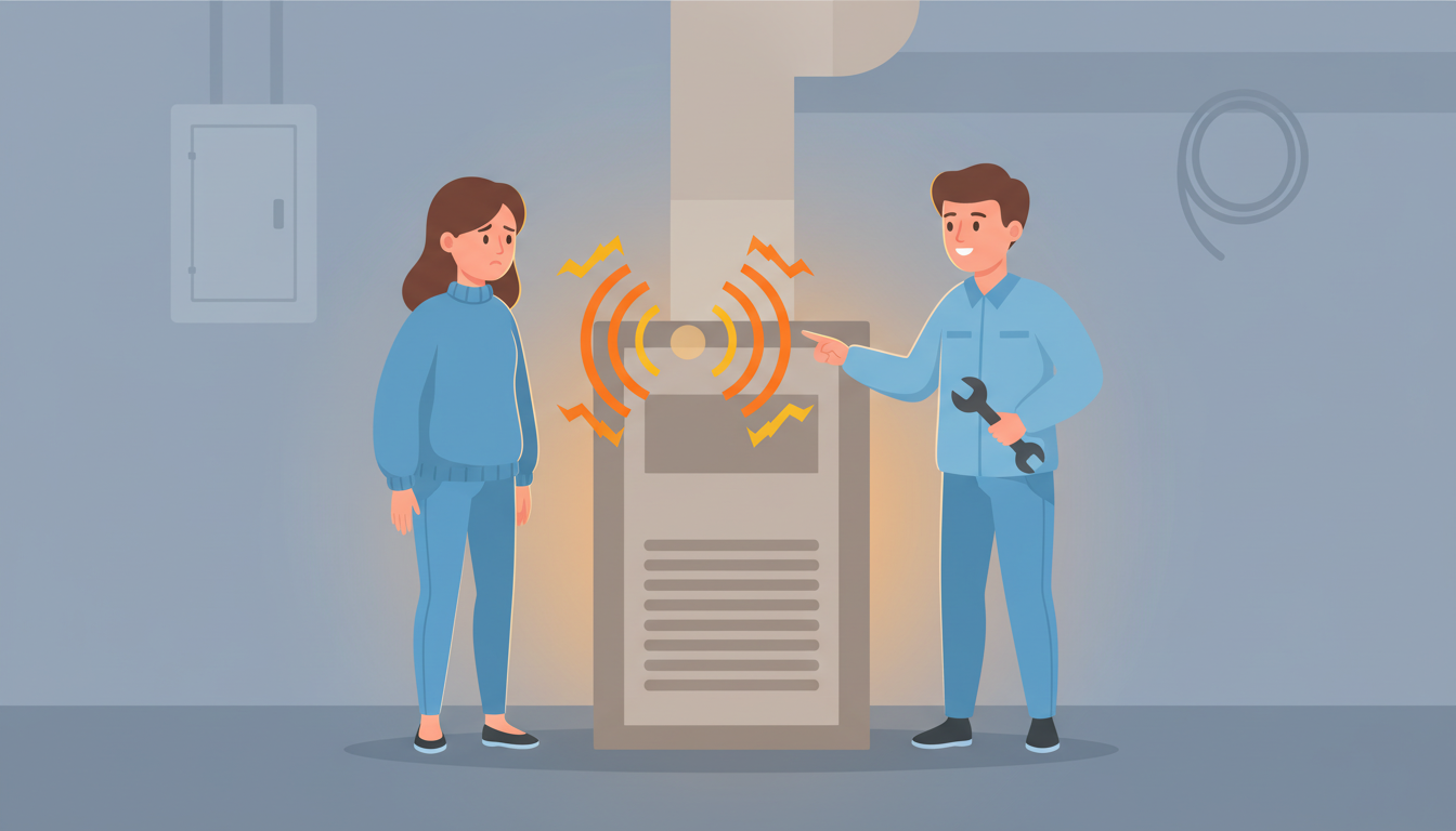 Why Is My Furnace Making a Booming Noise? (8 Common Causes + Fixes) header image
