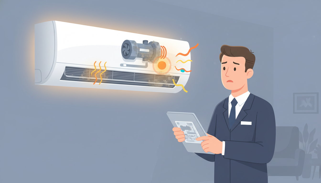 How Dirty Coils Increase Strain on Fans and Compressors header image