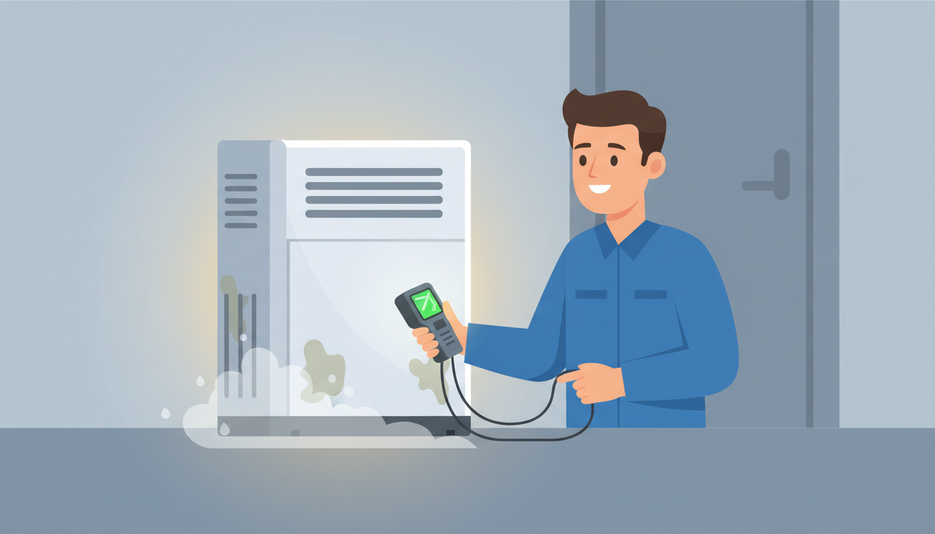 Why Does My HVAC System Smell Musty After a Leak? header image