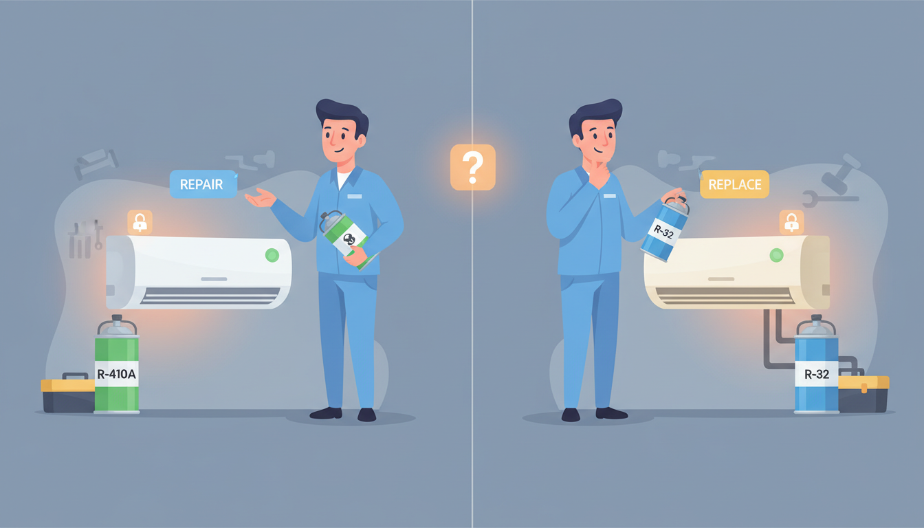 How Refrigerant Type Affects Your Repair vs Replace Decision header image
