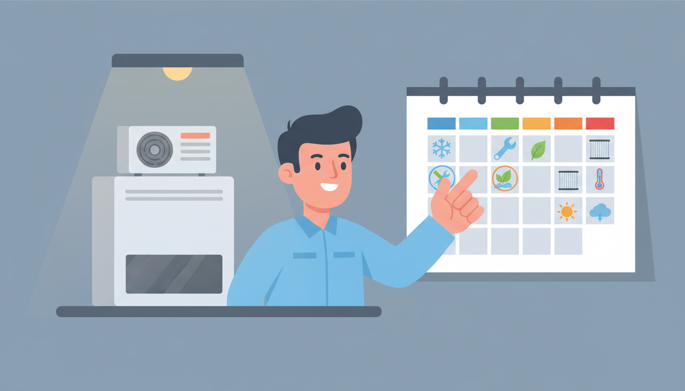 How to Create an HVAC Maintenance Calendar for Your Home header image