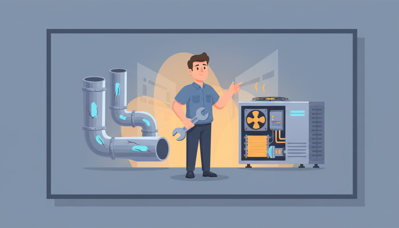 Duct Repair vs HVAC Repair: Which One Do You Actually Need? header image