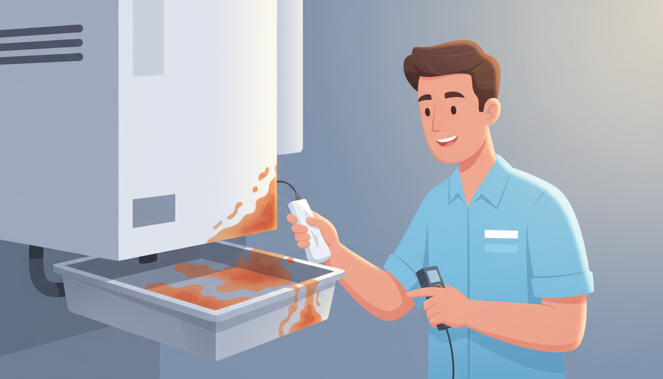 What Causes Rust in an HVAC Drain Pan? (Prevention Guide) header image