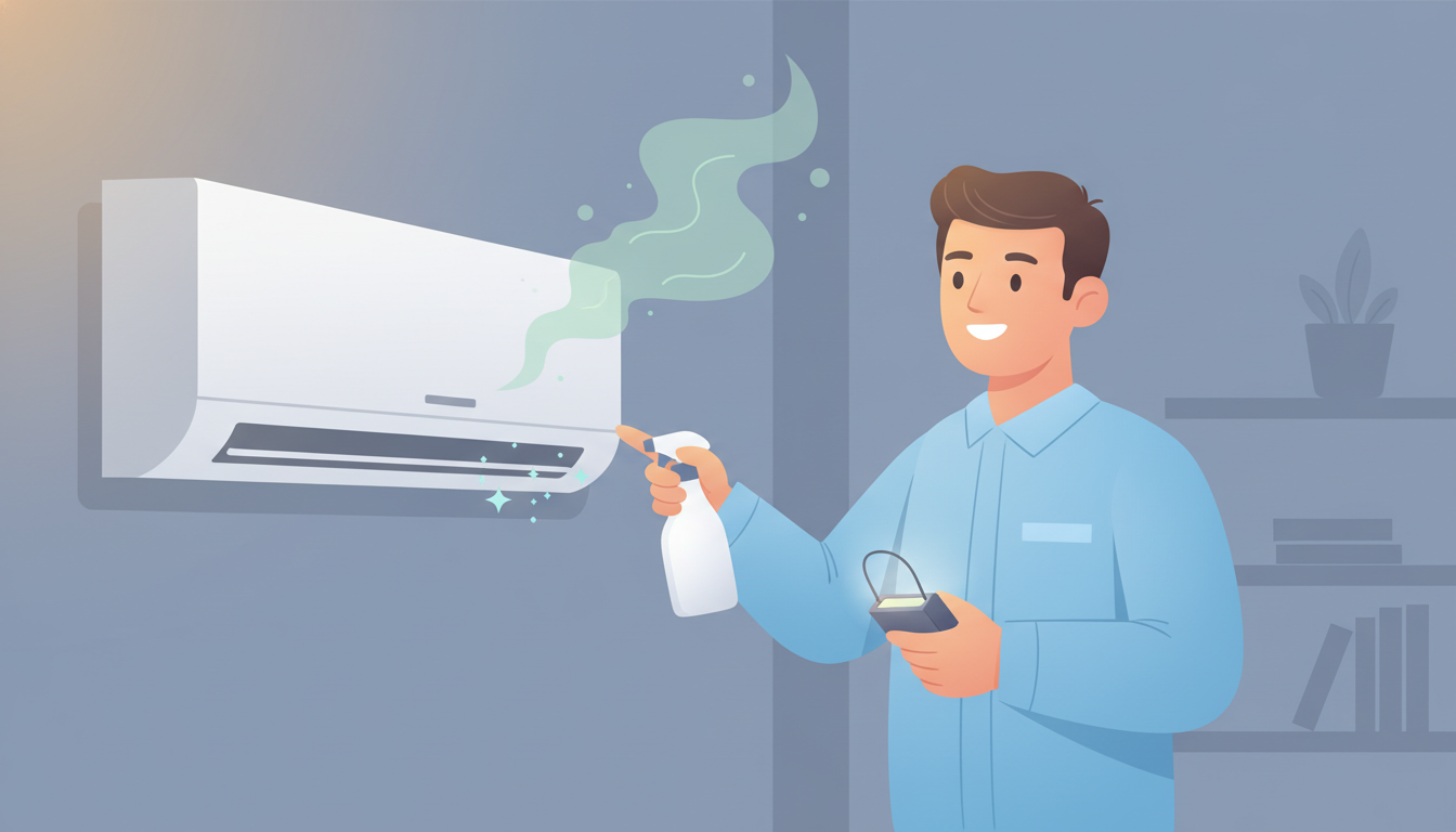 Why Does My Mini-Split Smell Musty? Causes & Solutions header image