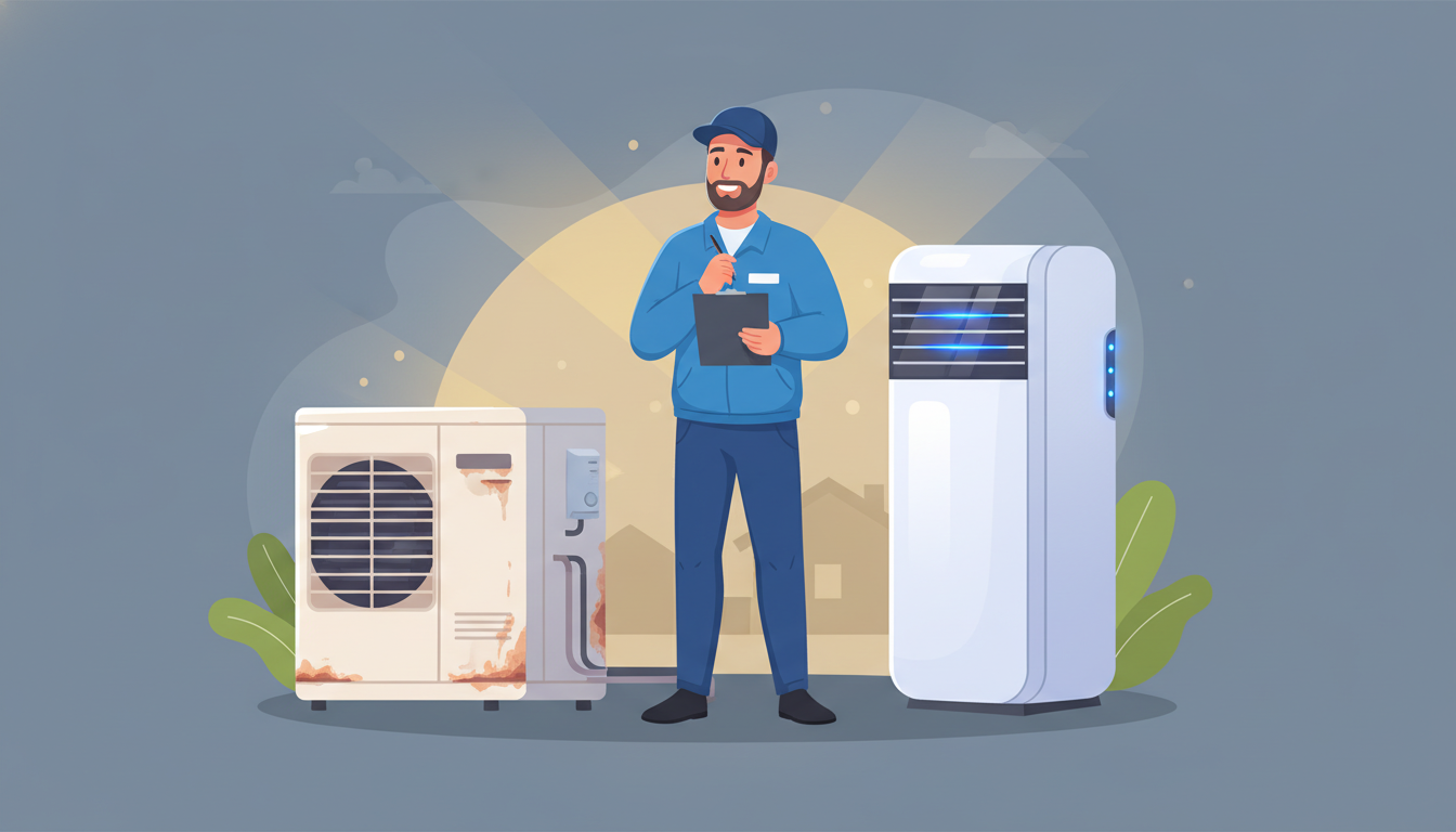 AC Repair vs Replacement: The Smarter Way to Decide header image