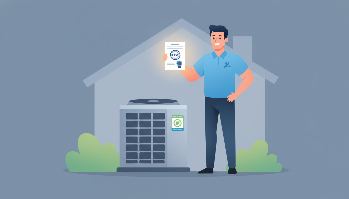 Why EPA Certification Matters for Refrigerant Repairs: What Every Homeowner Should Know header image