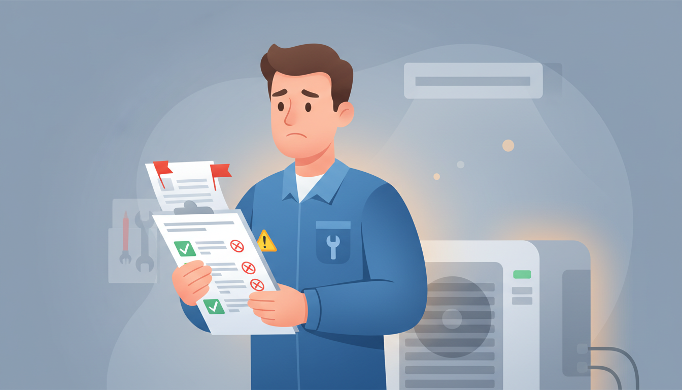 How to Spot an Overpriced HVAC Repair Estimate: Red Flags and Expert Tips header image