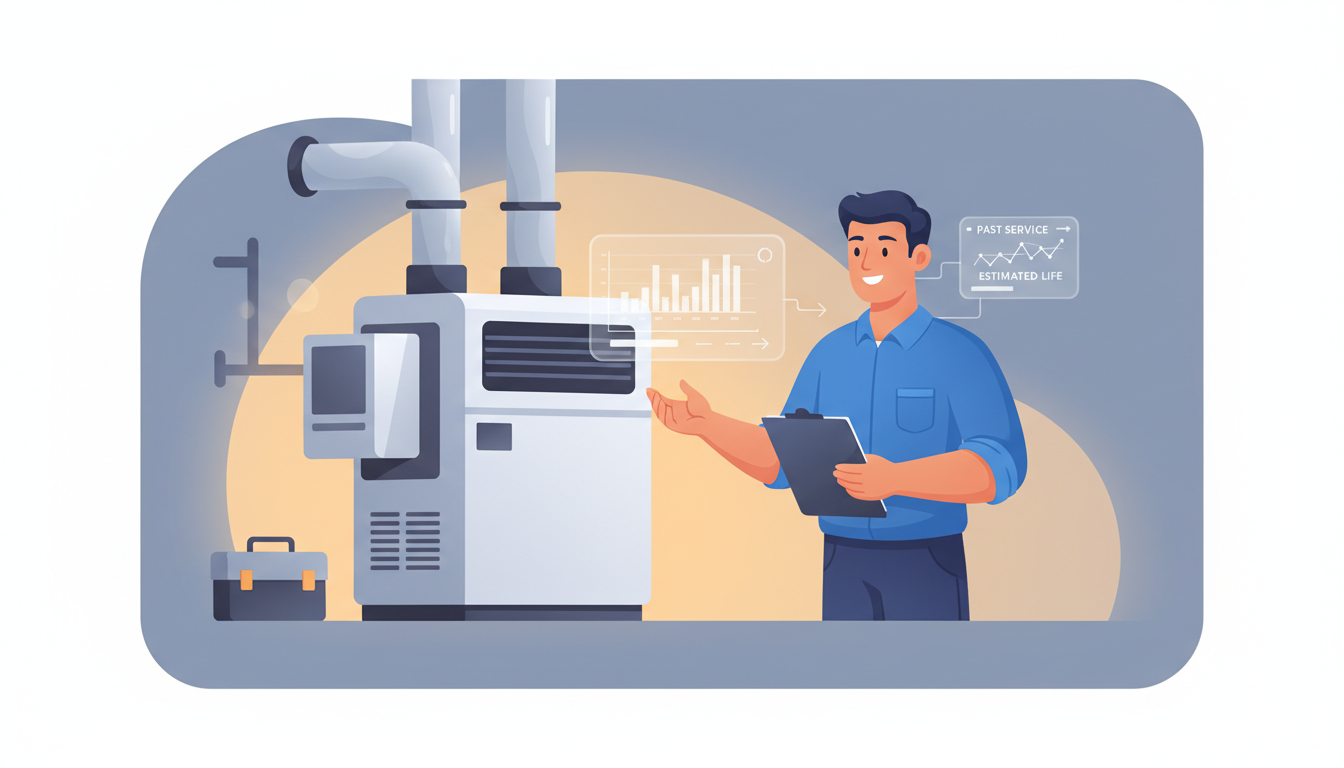 What Your HVAC Repair History Says About Remaining System Life header image