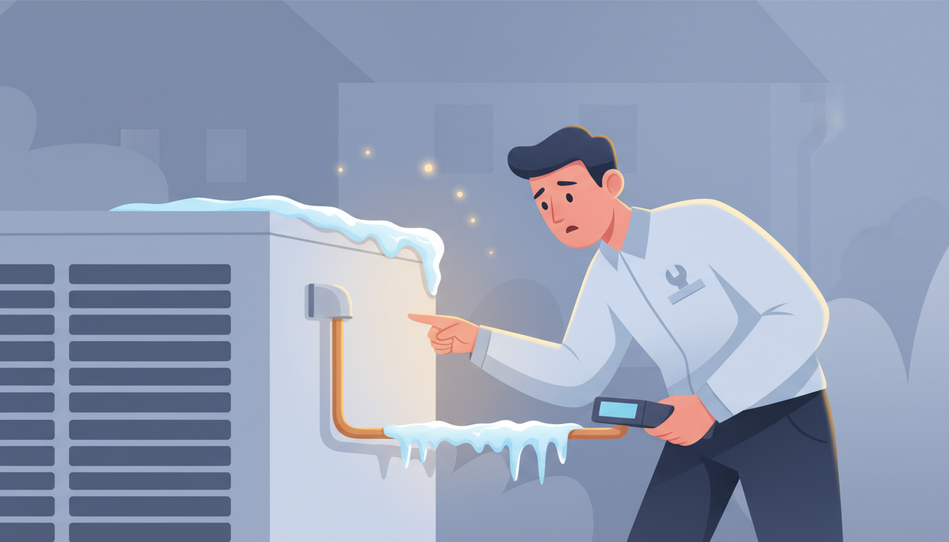 Why Is There Ice on My AC Refrigerant Line? header image