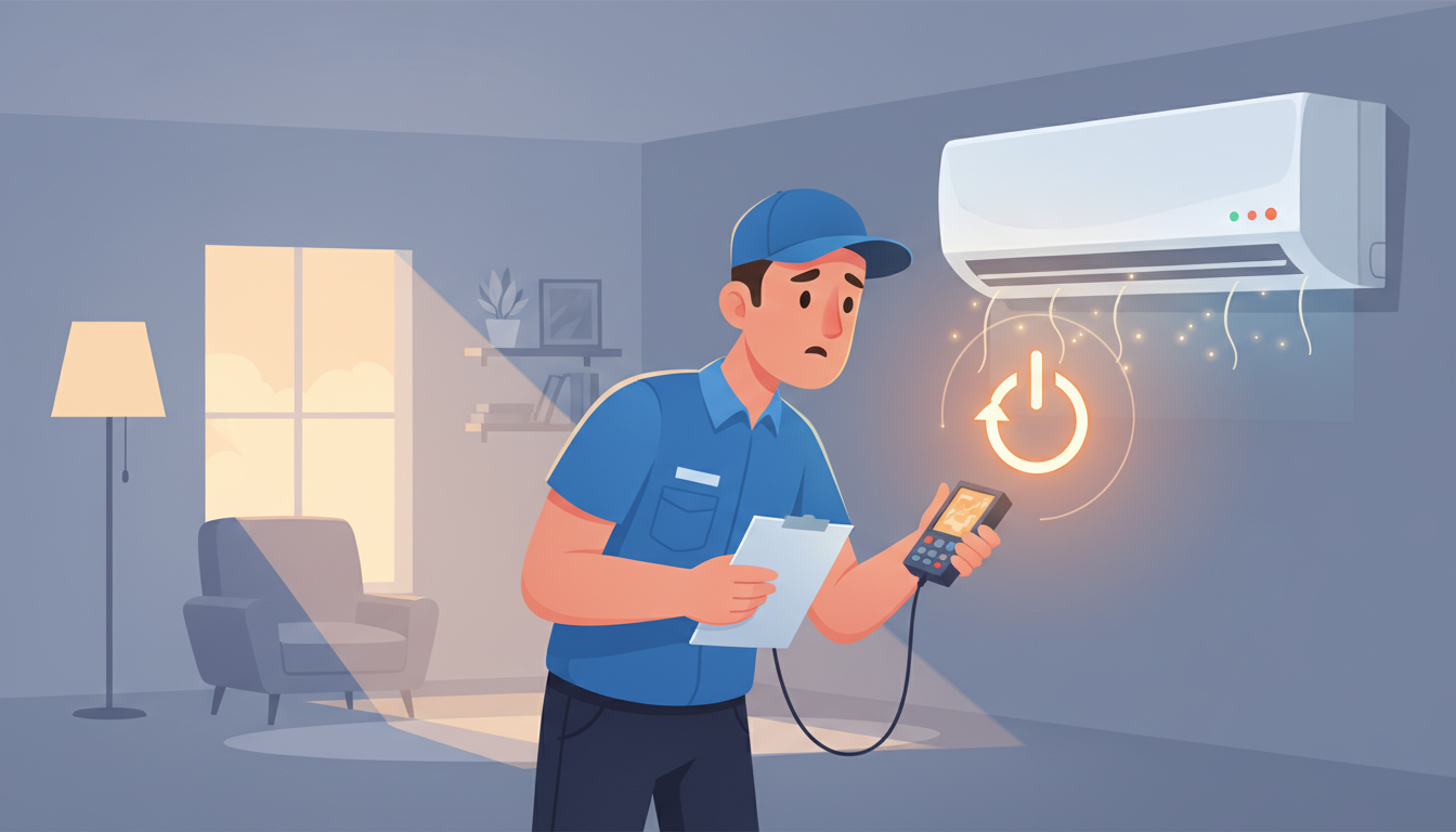 Why Does My AC Keep Restarting Every Few Minutes? header image