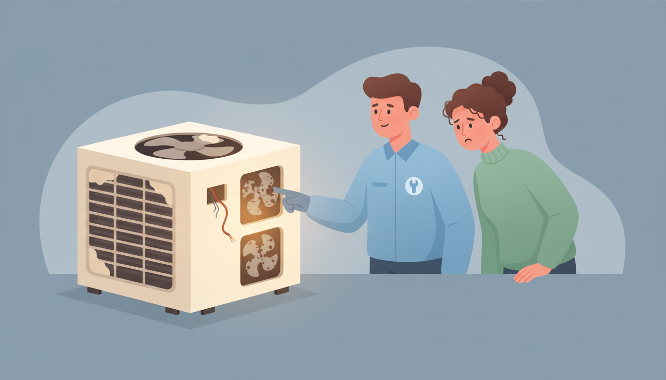 How to Read the Early Warning Signs of HVAC Failure header image