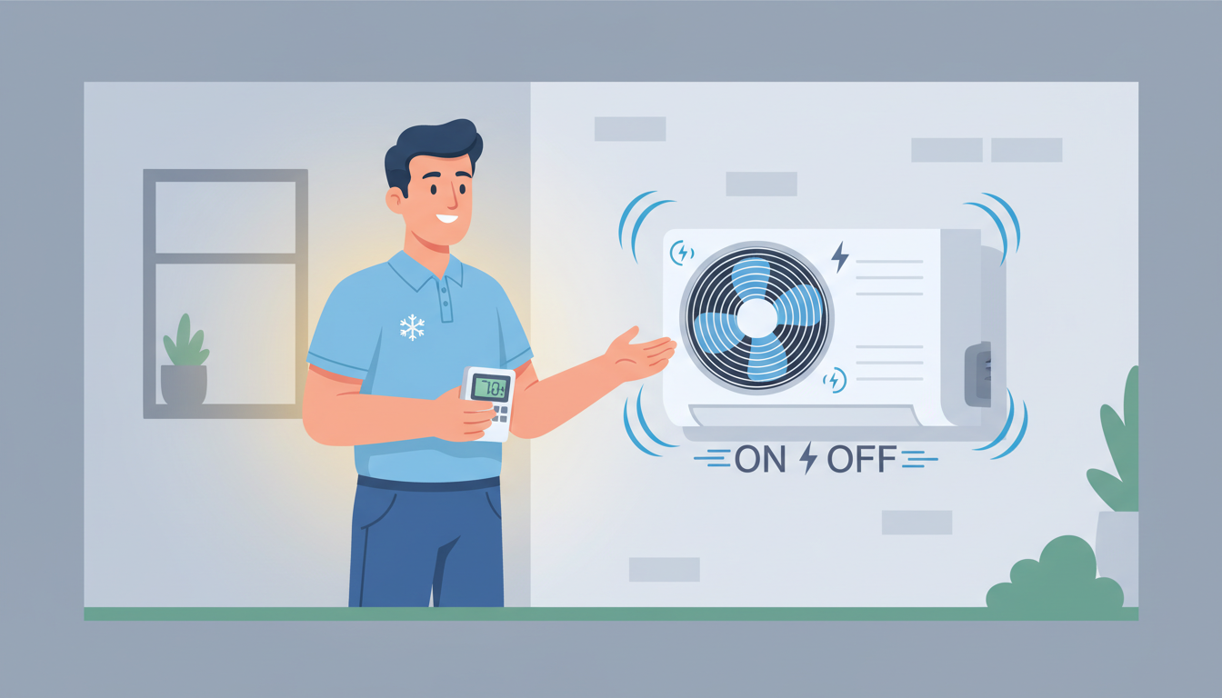 AC Turns On and Off Too Often? Here's What Short Cycling Means header image