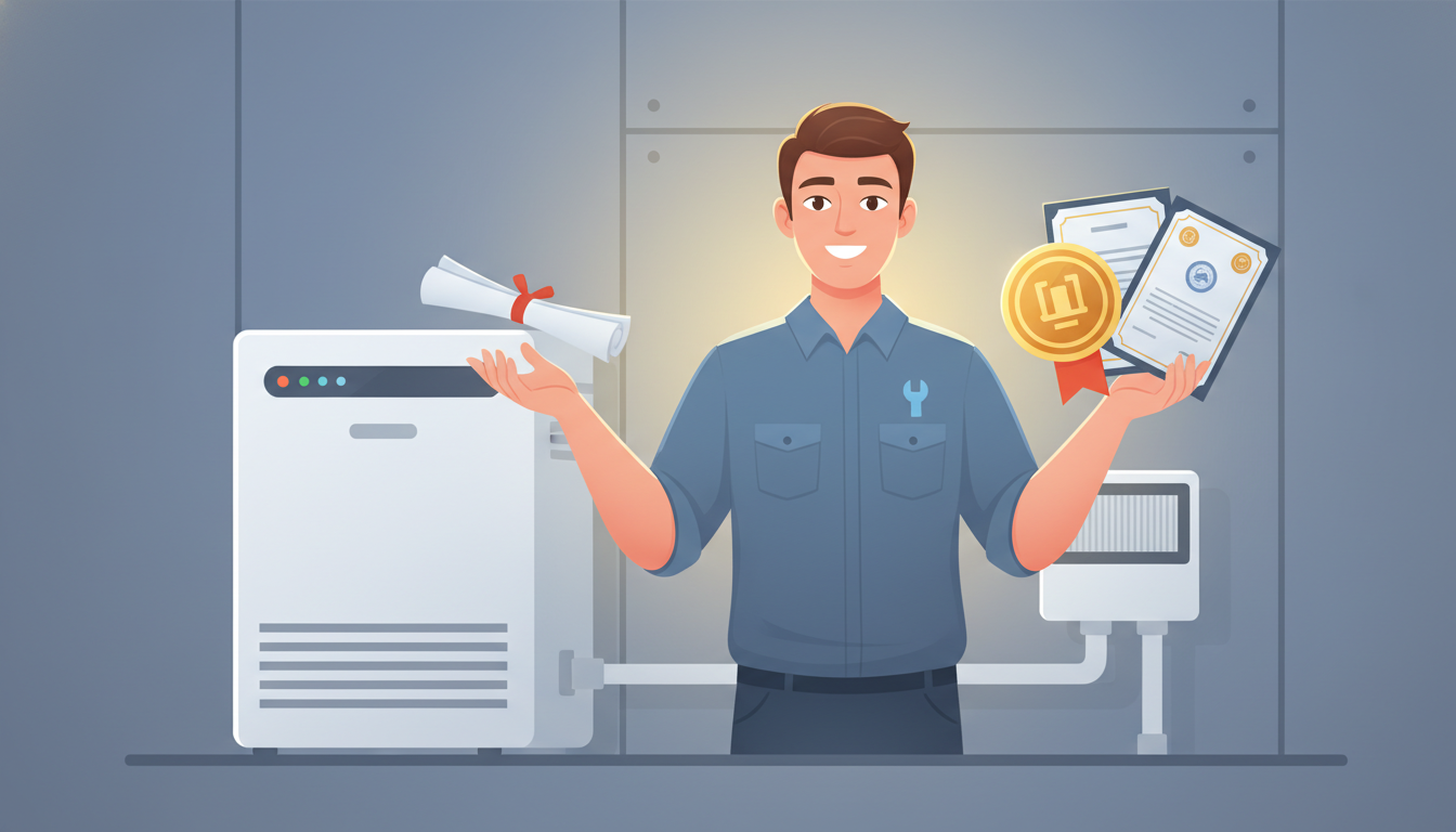 What Credentials Should an HVAC Repair Technician Have? header image