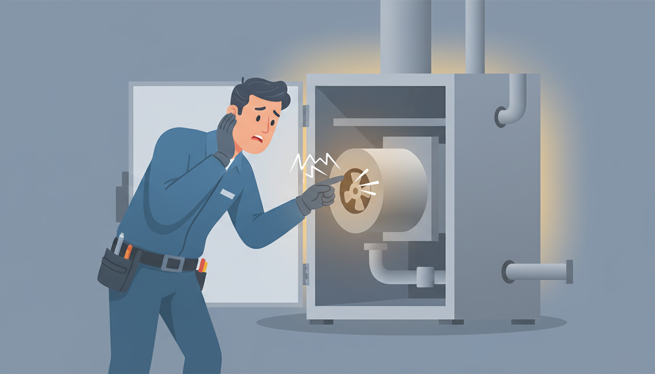 Why Is My Furnace Draft Inducer Motor So Noisy? header image