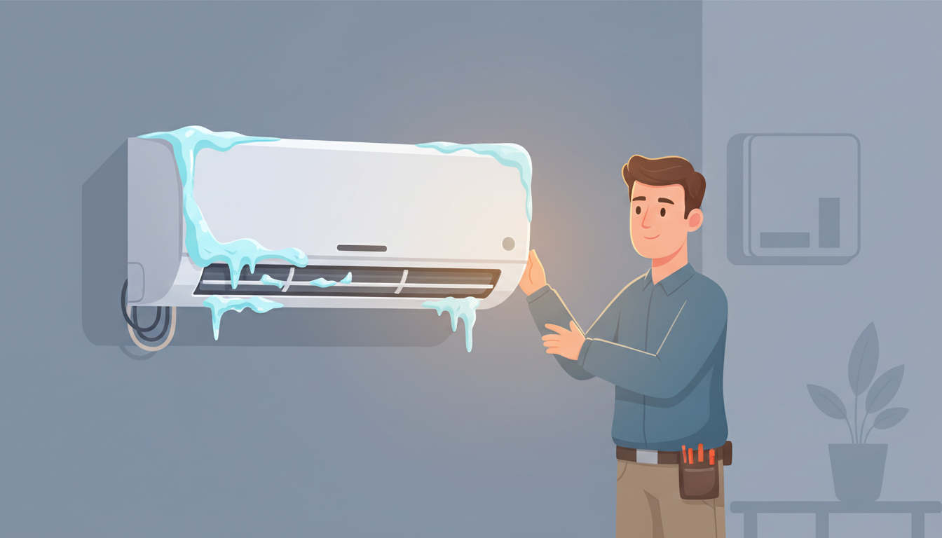 What Causes a Mini-Split to Freeze Up? (And How to Fix It) header image